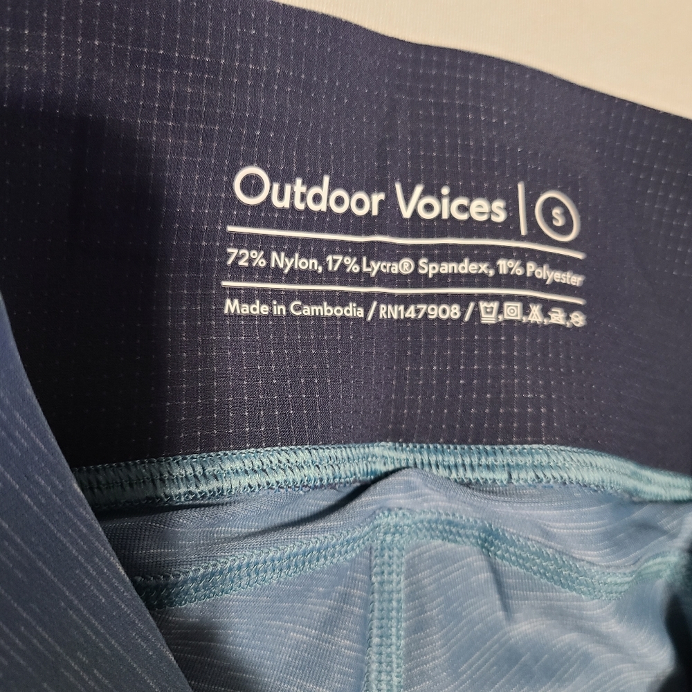 Outdoor Voices Women's TechSweat Core Leggings sz S - Picture 7 of 9